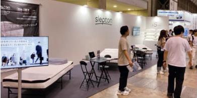 出展社案例：寝具展位